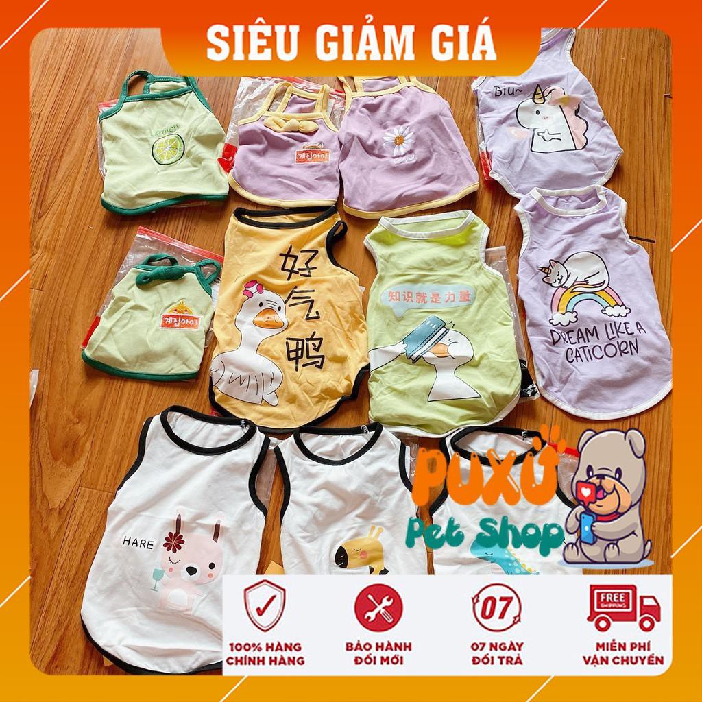 Quần Áo Chó Mèo 😍FREESHIP 50K😍 CAO CẤP GIÁ RẺ THOÁNG MÁT ĐẦY ĐỦ SIZE CHO BÉ TỪ 1-8kg