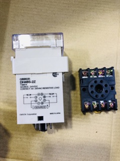 Rơ le thời gian 24v - kèm đế