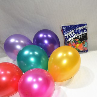 Bong Bóng nhũ Thái lan 10"(25cm) - Bịt 10c