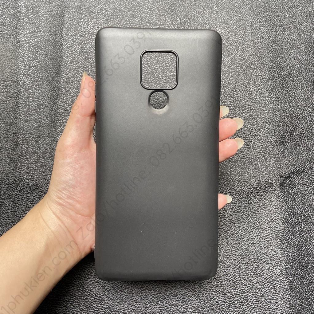 Ốp lưng Huawei Mate 20x dẻo đen trơn TPU bền đẹp