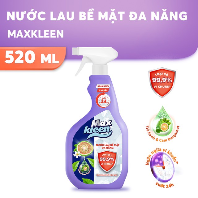[HCM]Nước Lau Bề Mặt Đa Năng MaxKleen