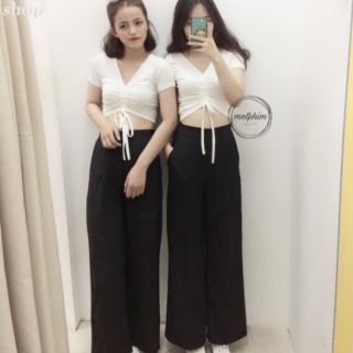 Quần ống rộng thái