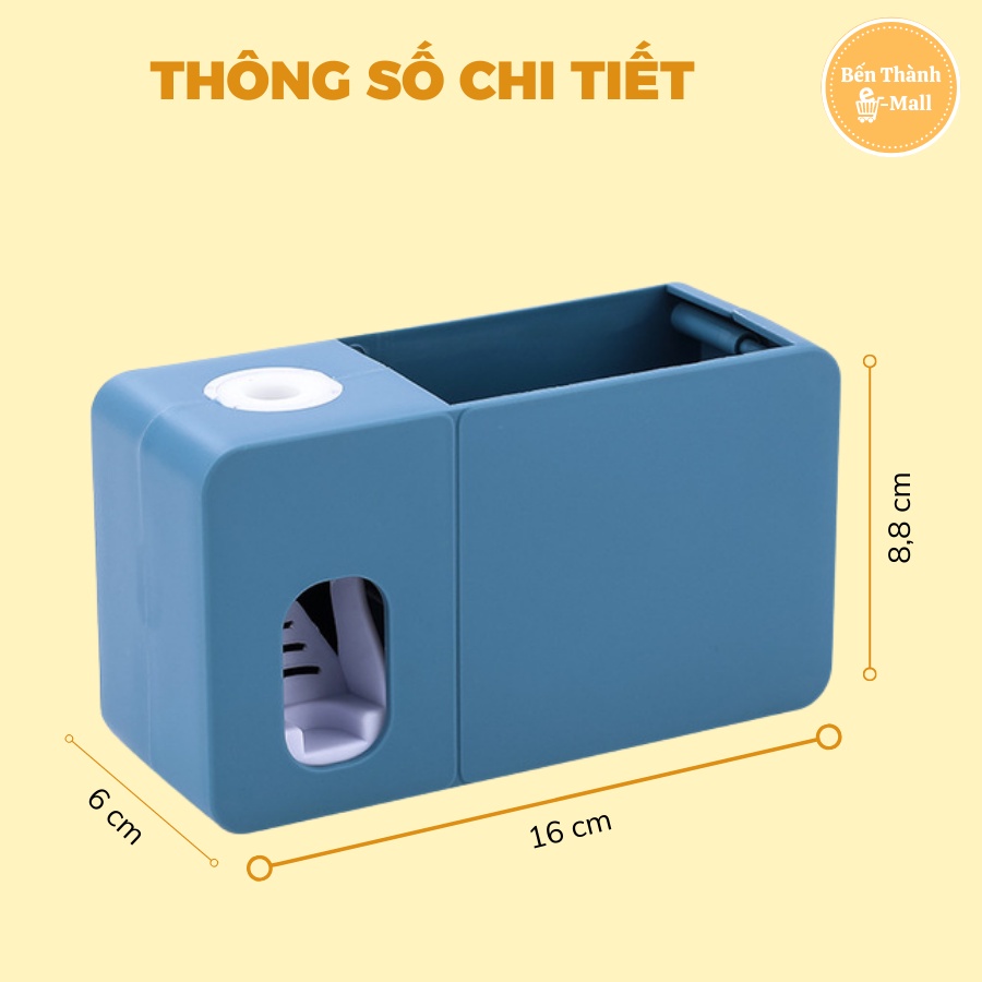 HỘP ĐỰNG KEM ĐÁNH RĂNG, BỘ NHẢ KEM ĐÁNH RĂNG TỰ ĐỘNG, KỆ ĐỂ ĐỒ PHÒNG TẮM TIỆN LỢI