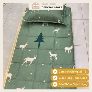 Nệm ngủ văn phòng, đệm du lịch tiện lợi size 90x190cm gấp gọn tiện lợi đa năng