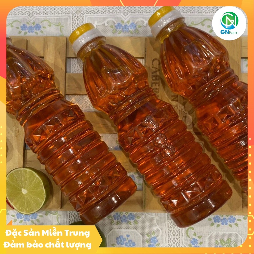 Nước Mắm Nhỉ Đậm Đà Hương Vị Nước Mắm Miền Trung Loại Đặc Biệt Siêu Đậm Đặc - Chai 500ml/1 lit