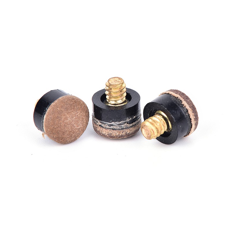 Set 10 đầu cây cơ bida có đai ốc dùng thay thế tiện dụng