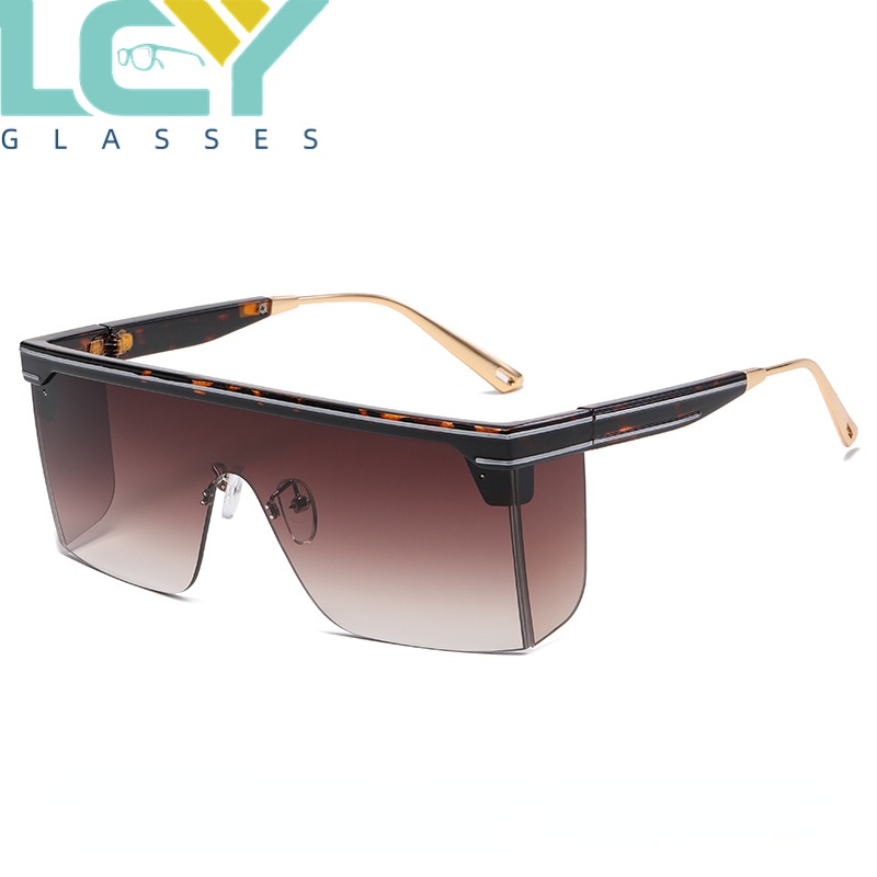 Kính Mát Gọng Vuông Lớn Thời Trang Phong Cách Âu Mỹ Cho Nữ 8670