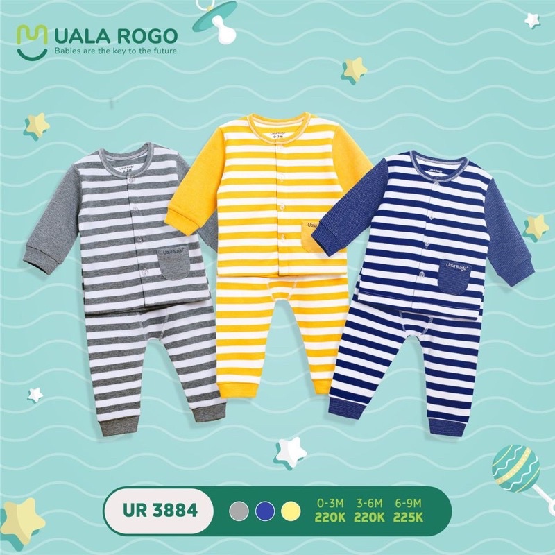 -Bộ sơ sinh nỉ thu đông mềm mịn (0-3M, 3-6M)