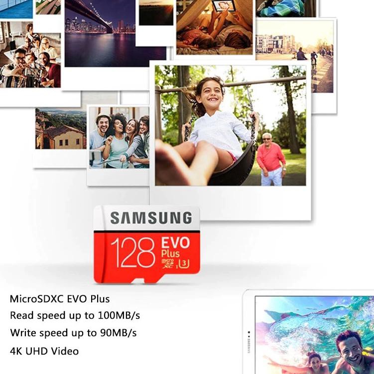 Thẻ Nhớ Samsung Microsd Evo Plus 32gb 64gb 128gb 256gb 512gb 45