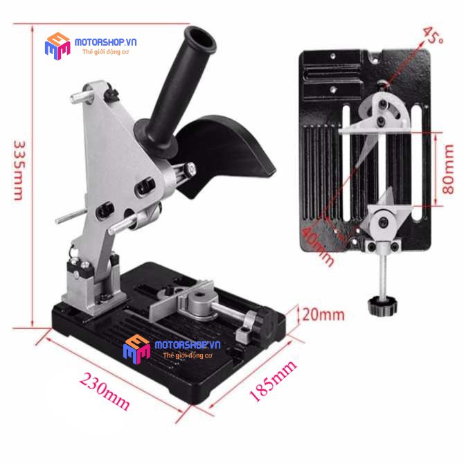 MTS Bộ Chân Đế Kẹp Chuyển Máy Mài Thành Máy Cắt, Máy Cưa Bàn Mini