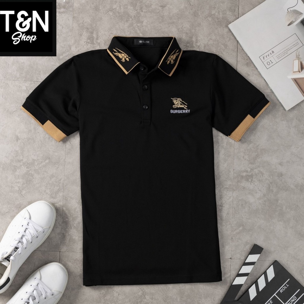 Áo thun có cổ , Áo PoLo nam thêu logo BBR ngựa PL003 full size tới 78kg T&N Shop | BigBuy360 - bigbuy360.vn