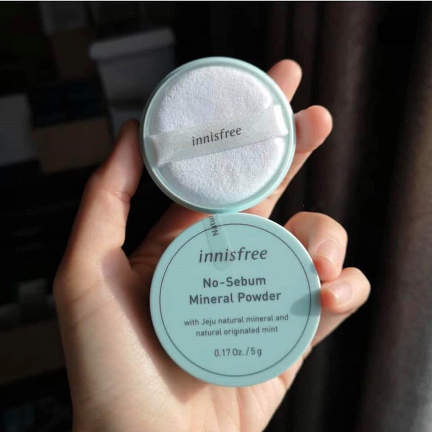 Phấn Phủ Bột Kiềm Dầu Không Màu Innisfree NO-SEBUM MINERAL POWDER | BigBuy360 - bigbuy360.vn