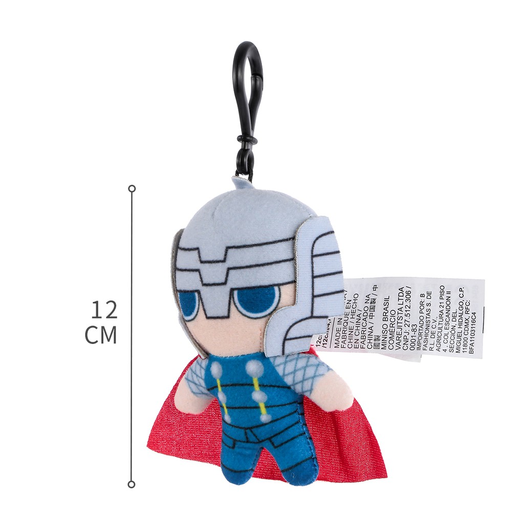 [Mã LIFECPMALL giảm 12% đơn 250K] Đồ chơi nhồi bông Miniso hình Thor Marvel (Xám) - Hàng chính hãng