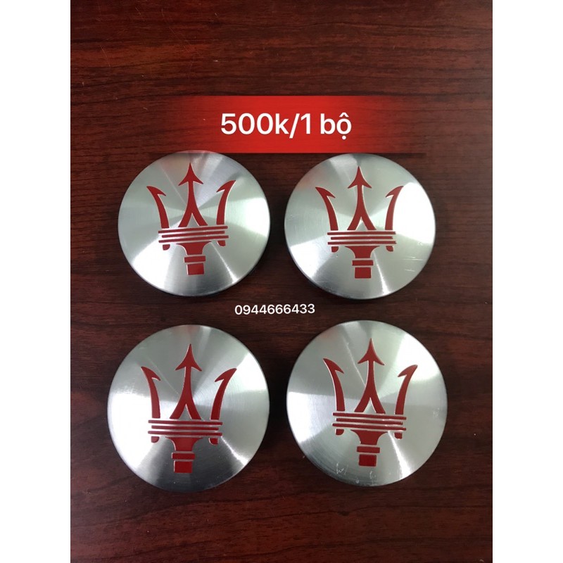 Logo mâm maserati - Ốp la zăng maserati