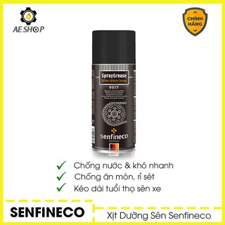 [Chính Hãng] Chai dưỡng sên Senfineco 8877 Giúp Bôi Trơn Sên Cực Tốt, Kéo Dài Tuổi Thọ Sên Xe 450ML
