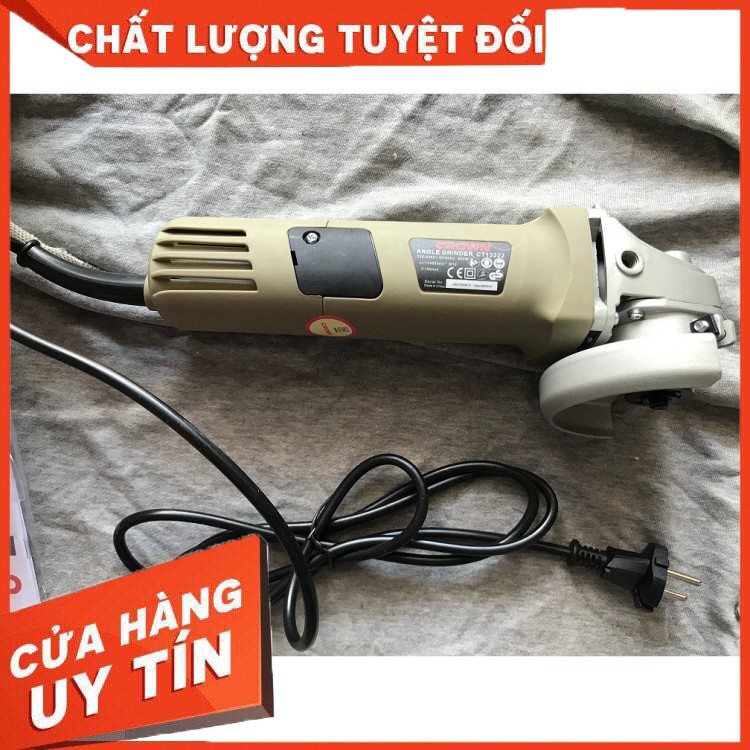 MÁY MÀI GÓC CHÍNH HÃNG CROWN CT13322 TAY NGẮN 600W