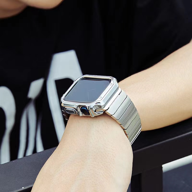 Ốp Silicone Mềm Màu Kẹo Cho Đồng Hồ Thông Minh Apple Watch Series ultra 8 7 SE 6 5 4 3 i-Watch 49mm 45MM 41MM 45MM 41MM