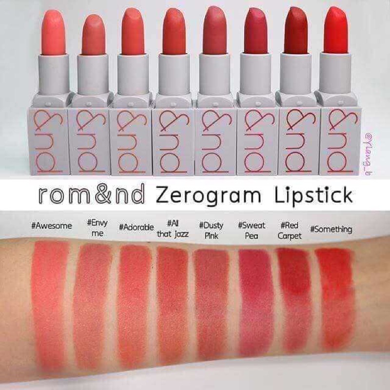 Son Thỏi Lì Siêu Nhẹ Môi Romand Zerogram Matte Lipstick 3.5g