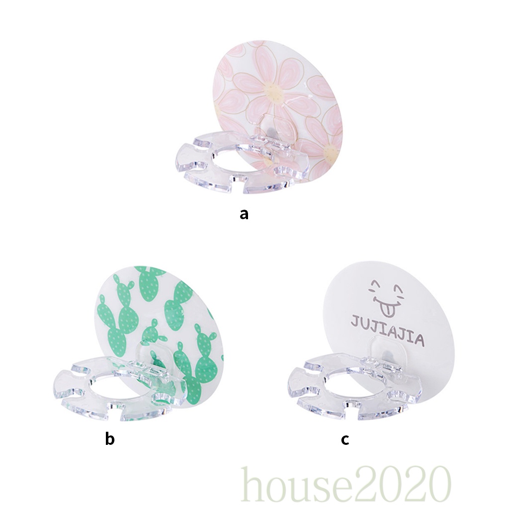 Giá đỡ đựng kem đánh răng/ bàn chải đánh răng/ dao cạo râu gắn tường nhà tắm hình hoa lá màu tùy chọn 2020