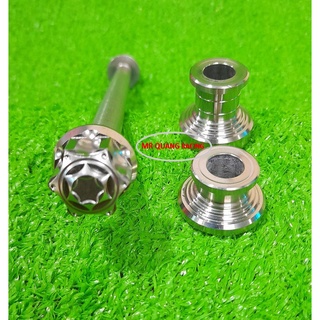 Combo cốt tán và canh đùm INOX salaya gắn cho xe Vario
