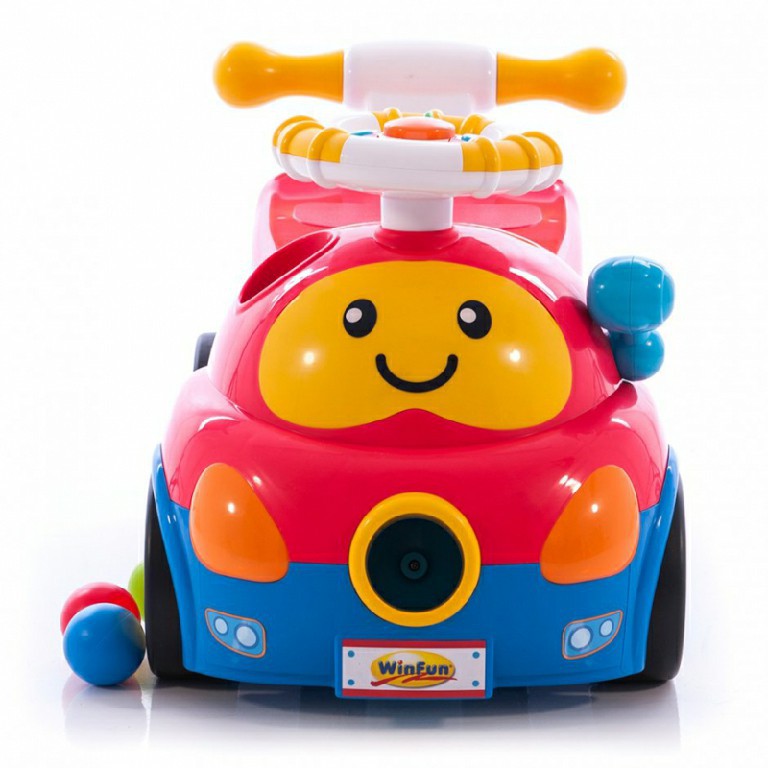 Xe tập đi kết hợp xe chòi chân, bắn bóng trẻ em Winfun WF000818