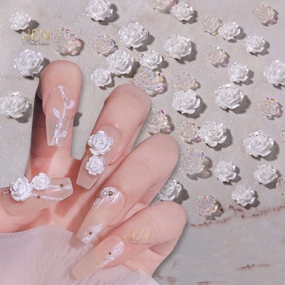 Charm nhựa hoa trà-charm hoa hồng set 10 hoa