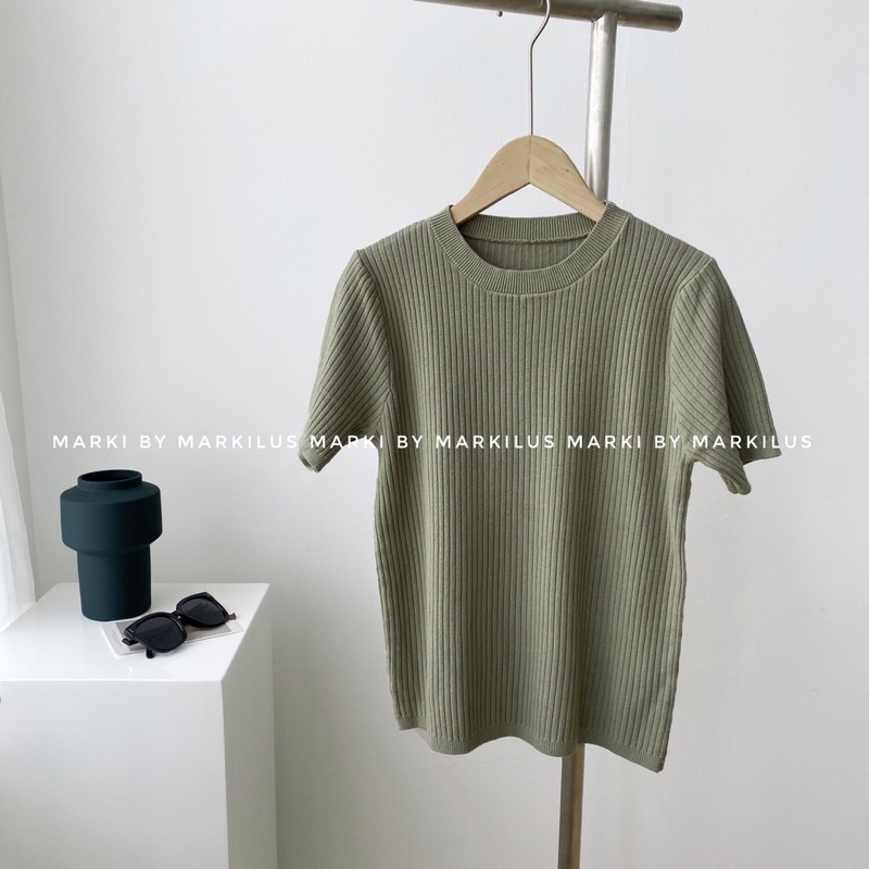 [Mã 11FASHIONSALE1 giảm 10k đơn 50k] (VIDEO) ÁO LEN NỮ CỘC TAY BASIC 7 MÀU | BigBuy360 - bigbuy360.vn