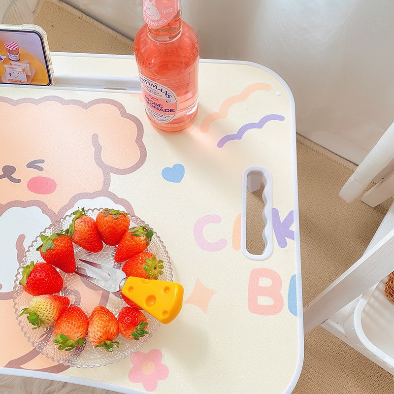 🎀Bàn Học Sinh/ Sinh Viên Gấp Gọn Thông Minh - Tiện Lợi  - Hình Gấu Ciu Xinh Xắn🎀 | BigBuy360 - bigbuy360.vn