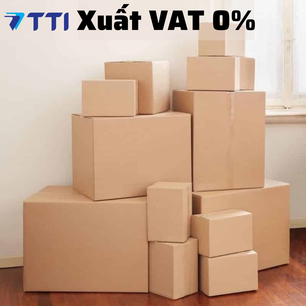 Hộp carton giấy đóng gói hàng đầy đủ kích thước