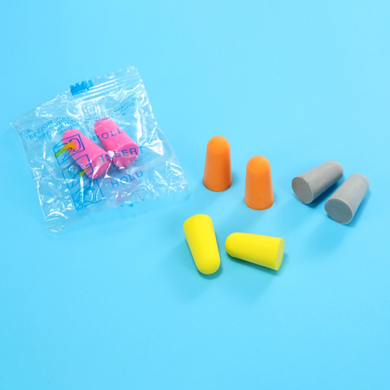 Nút bịt tai chống ồn nhiều màu sắc - Bút bịt chống ù tai trên máy bay Clovershop68