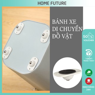 Bộ 4 bánh xe mini giúp di chuyển đồ vật bàn ghế, kệ, tủ một cách dễ dàng