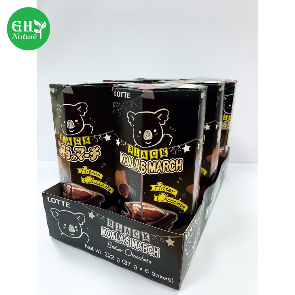Bánh gấu vỏ và nhân socola Koala's March 37g siêu ngon