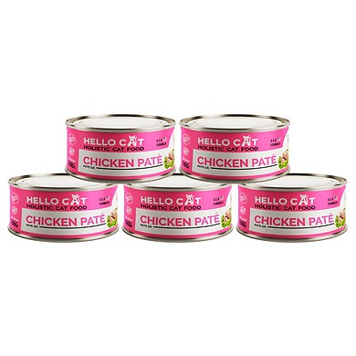 Pate Hello Cat cho mèo lon 190gr