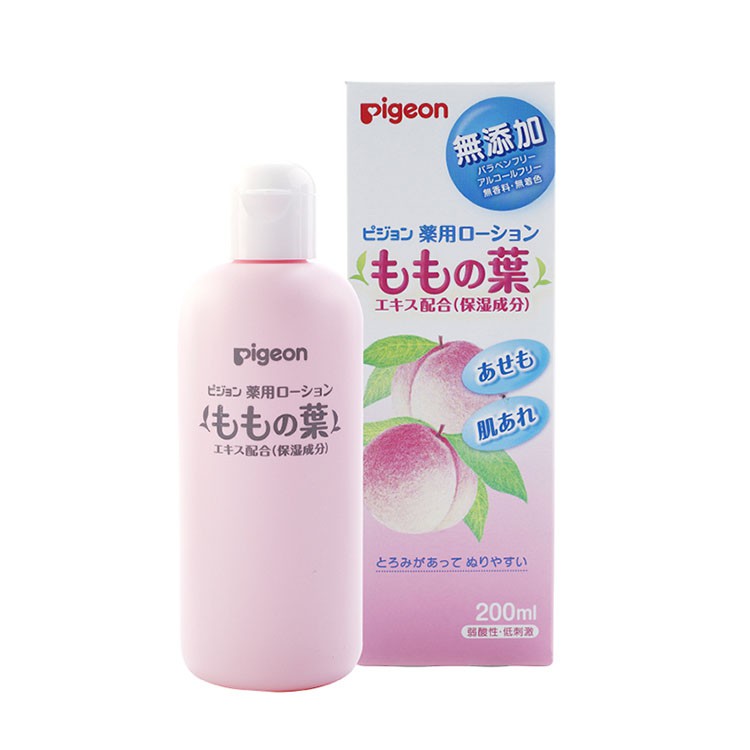 Sữa dưỡng thể chiết xuất lá đào Pigeon 200ml