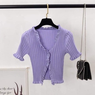 Áo len mongtoghi cộc tay 2hand ( khách chốt áo qua live)