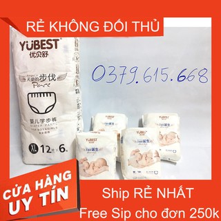Bỉm YUBEST ANGEL [Hoàn 42k] tiền mặt S90 dán/ M84 dán/L78 quần/ XL72 quần/ XXL66 miếng