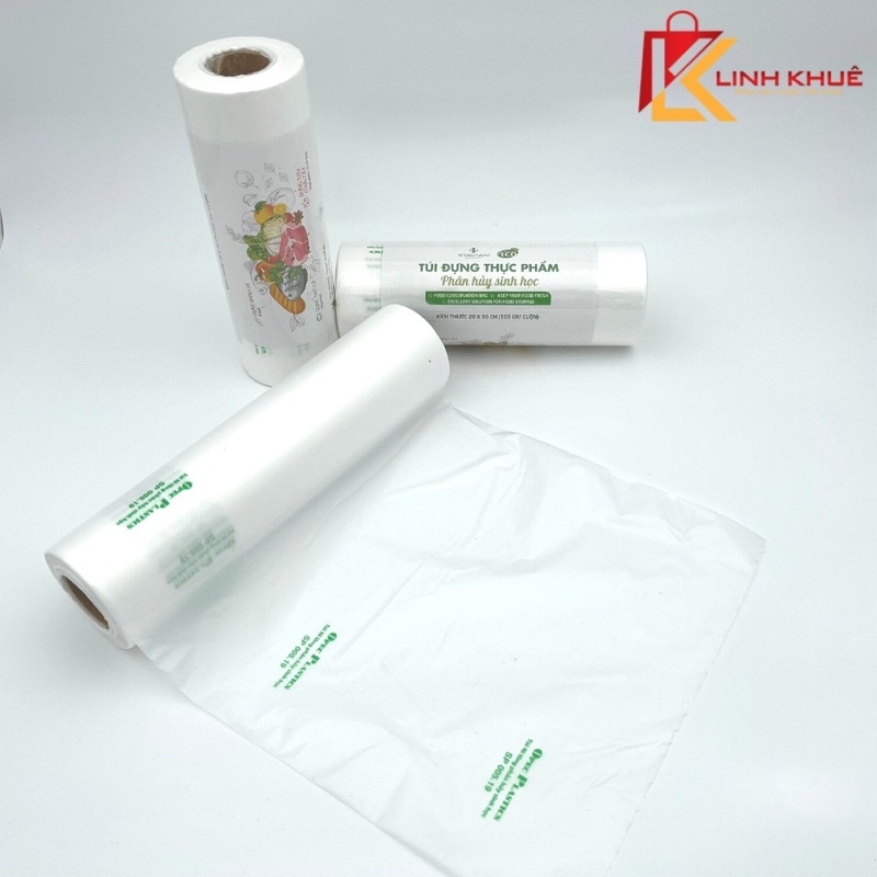 túi đựng thực phẩm tự huỷ sinh học( hàng đẹp)