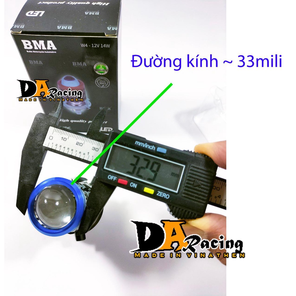 [Ảnh thật] [New 2023]Đèn pha Led Bi Cầu BMA chân H4-Bảo hành 6 tháng