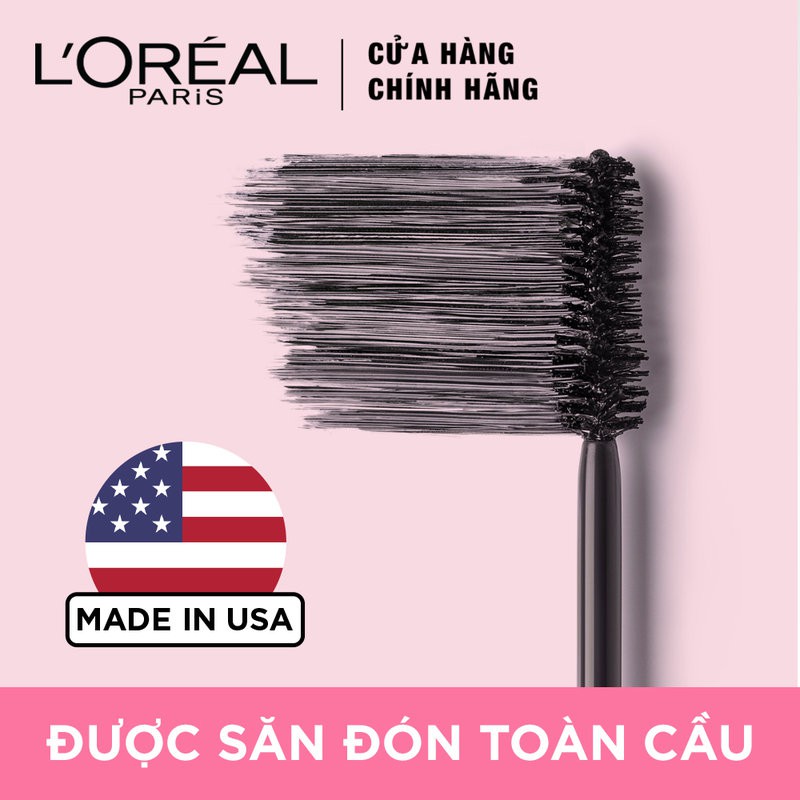 Mascara L'Oreal Không Trôi, Làm Dày & Dài Mi Makeup Voluminous Lash Paradise Waterproof Mascara 8.5ml