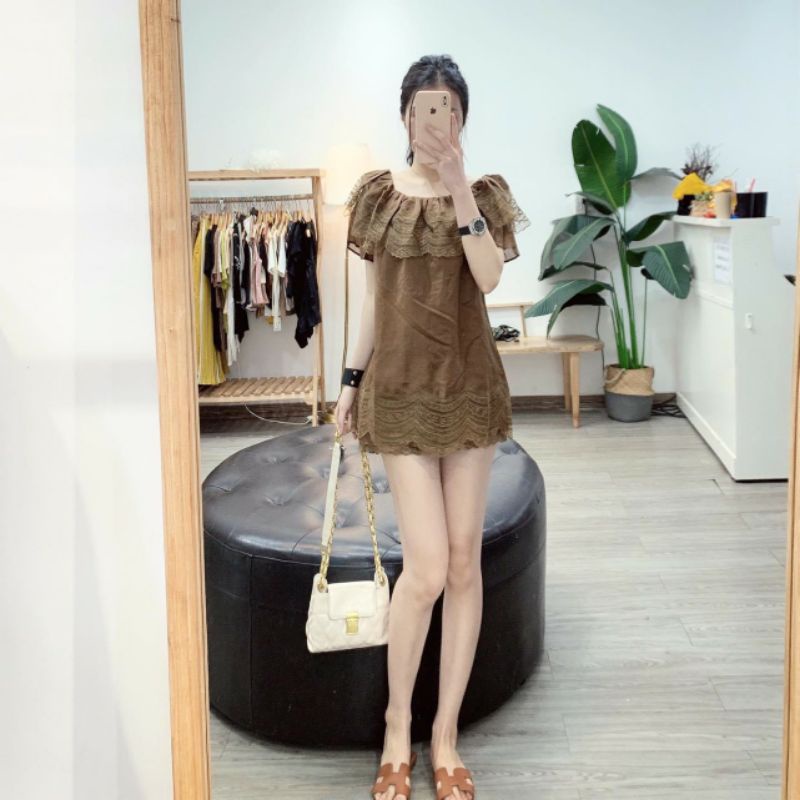 Set Bộ Nây Tây Cổ Bèo Xinh Xắn | BigBuy360 - bigbuy360.vn