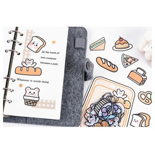 Sticker cute đa dạng màu sắc