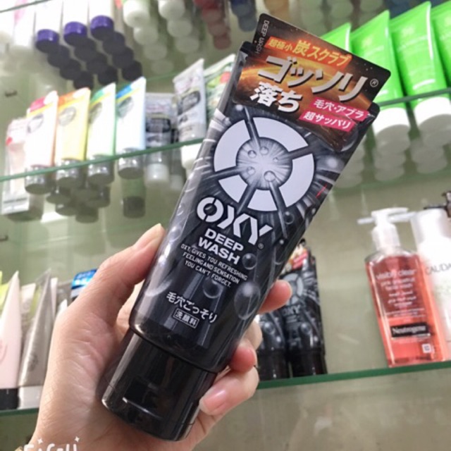 Sữa Rửa Mặt Oxy Deep Wash Nhật Bản 130g