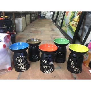 Bếp xông tinh dầu nến