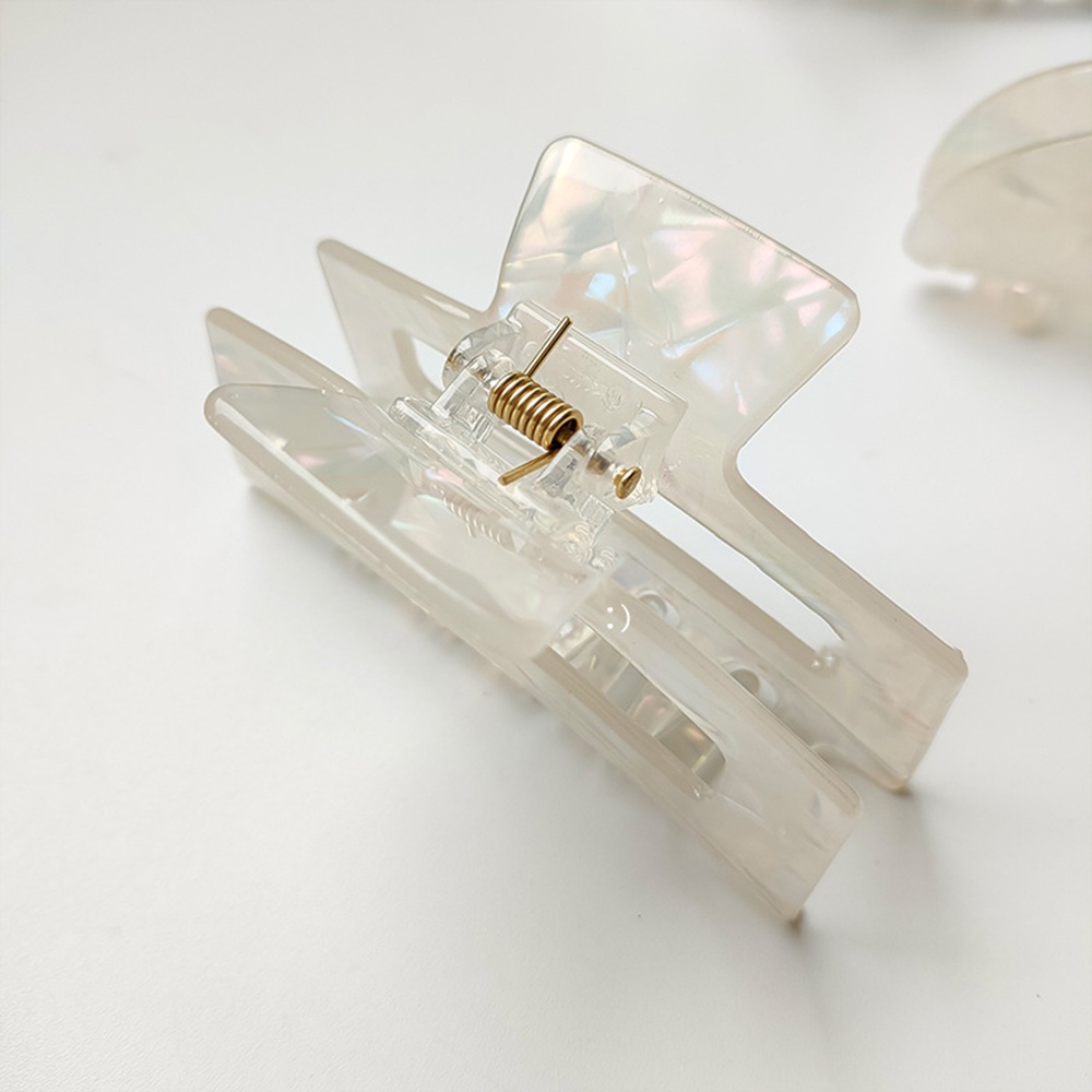 Kẹp tóc bằng nhựa resin phong cách Hàn Quốc cổ điển cho nữ