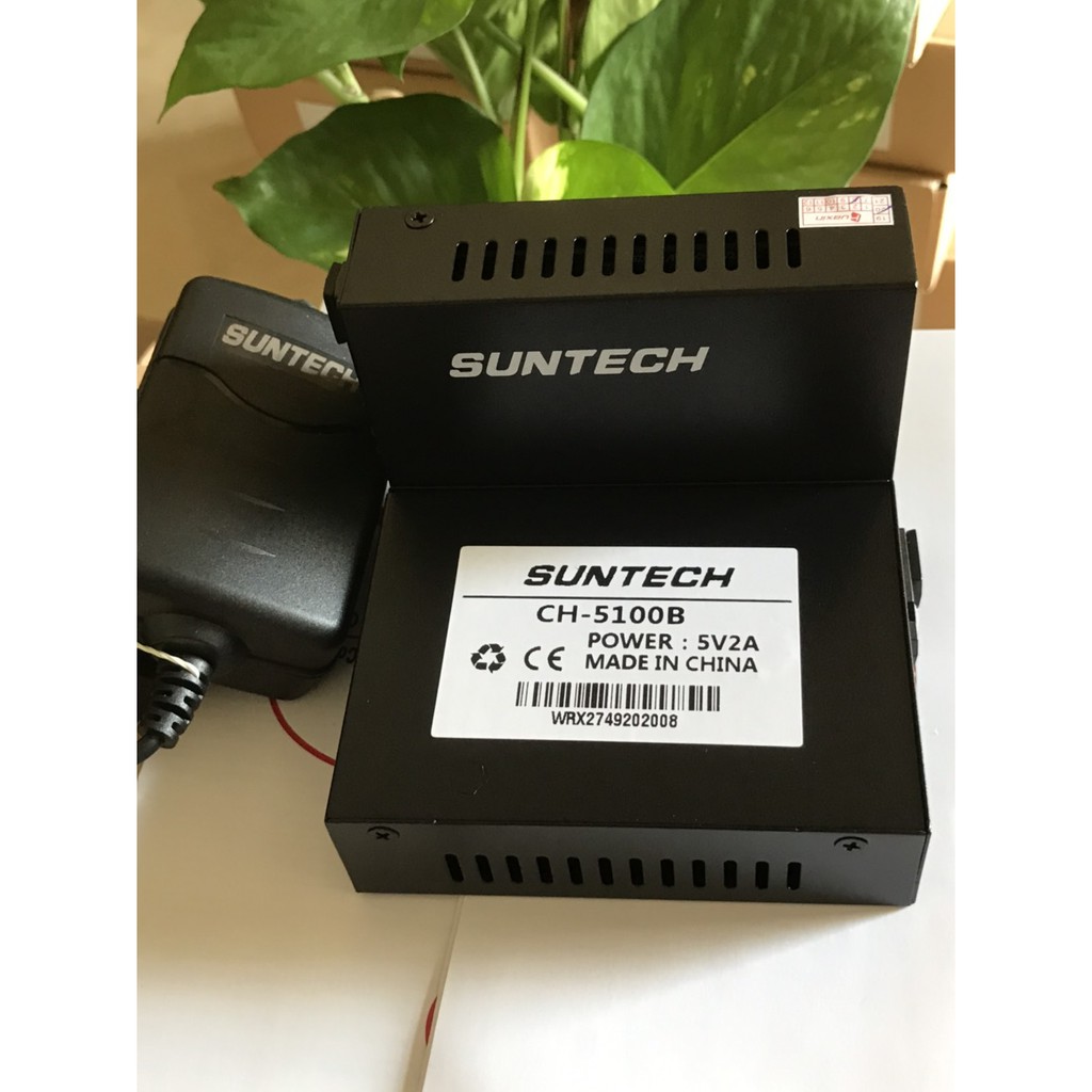 BỘ CHUYỂN ĐỔI QUANG ĐIỆN CAO CẤP 1 SỢI SUNTECH - CH 5100