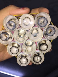 Combo lens ,ngâm ,nhỏ mắt 130k