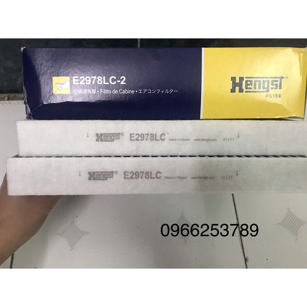 -  Lọc gió điều hòa  cacbon xe  Vinfast Lux A, BMW 520 F10. Mã hàng E2978LC