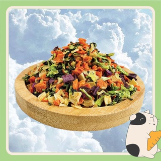 Rau củ sấy 100g cho chuột lang, thỏ, hamster, chinchilla,...