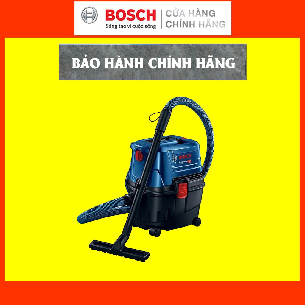 [CHÍNH HÃNG] Máy Hút Bụi Bosch GAS 15 MỚI, Giá Đại Lý Cấp 1, Bảo Hành Tại TTBH Toàn Quốc