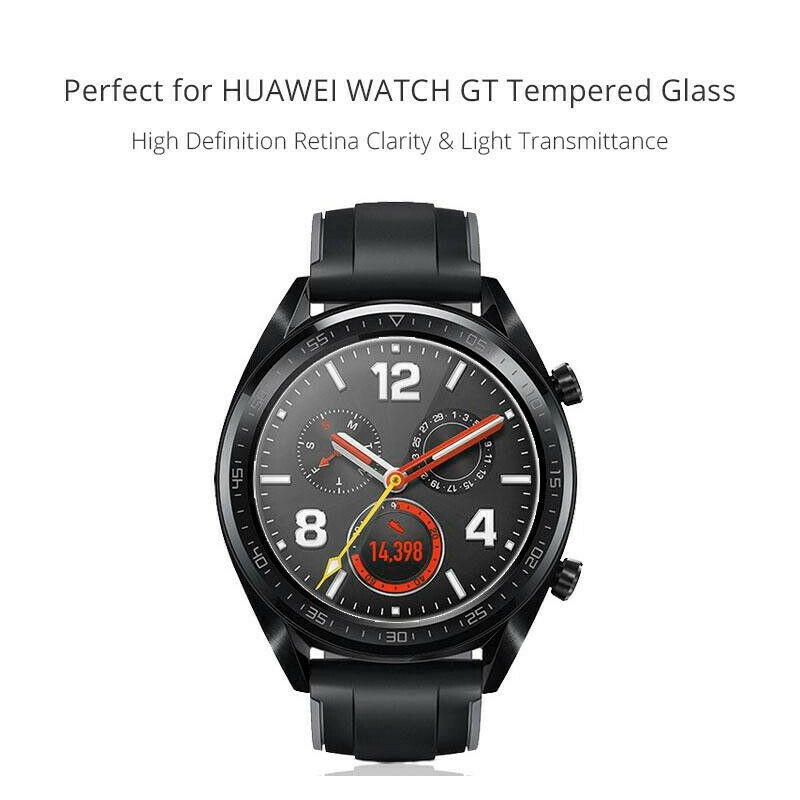 Kính Cường Lực 9H Bảo Vệ Toàn Màn Hình Cho Đồng Hồ Huawei Watch GT2 46mm